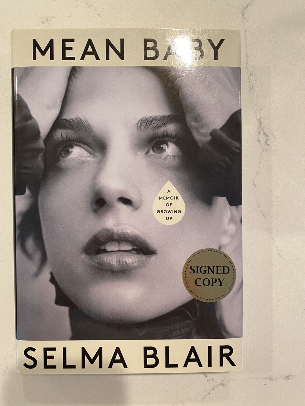Autographed Selma Blair SIGNED Book Mean Baby: A Memoir of Growing Up Autograph
